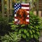 Edge Collections - 11.25" X 15.50" - Multicolor - American Garden Flag Dachshund - 1 Piece